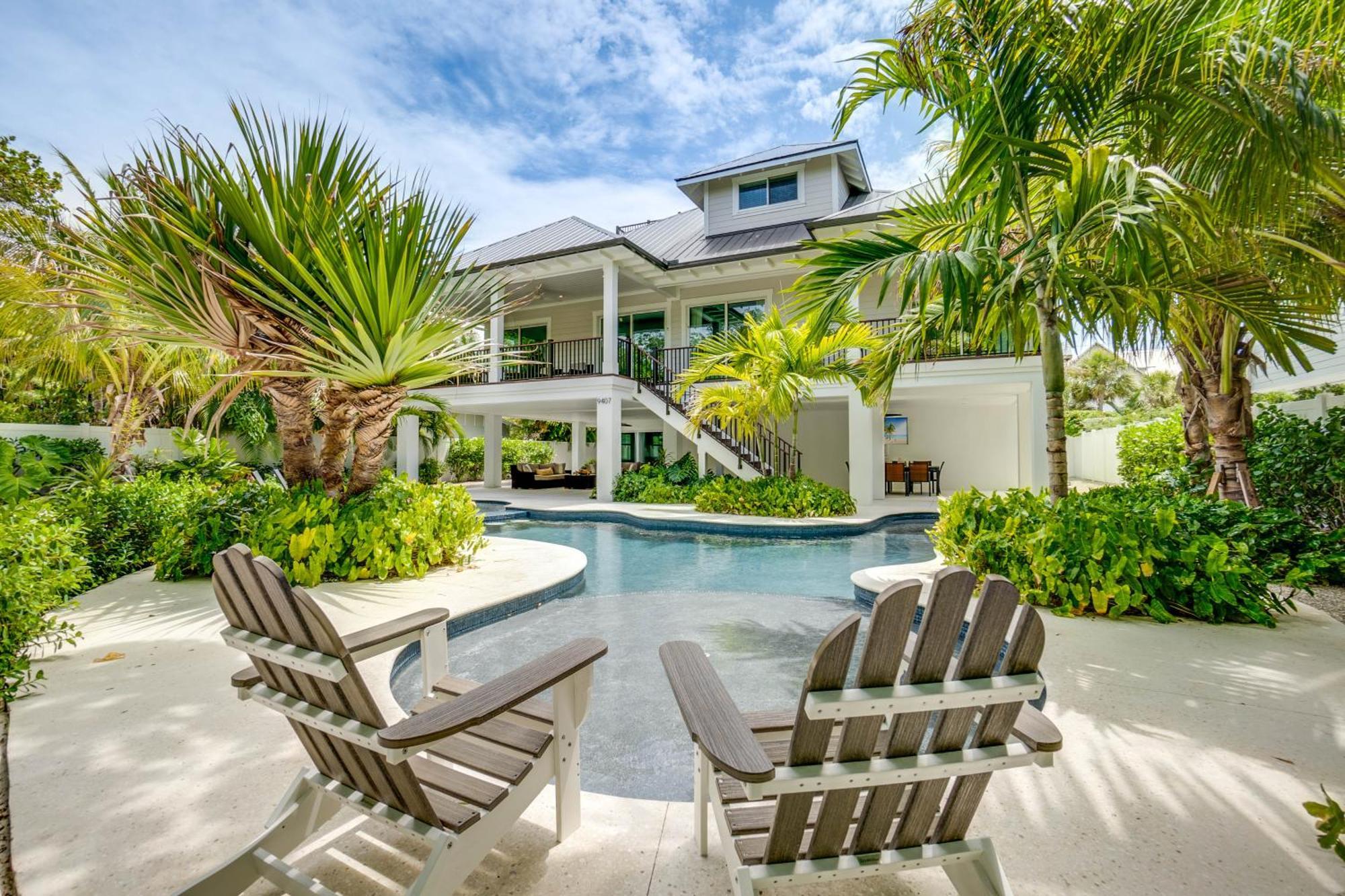Compass Rose, 9 Bed, 8,5 Bath With Amazing Views! Villa Anna Maria Exterior photo